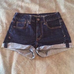 American eagle denim shorts